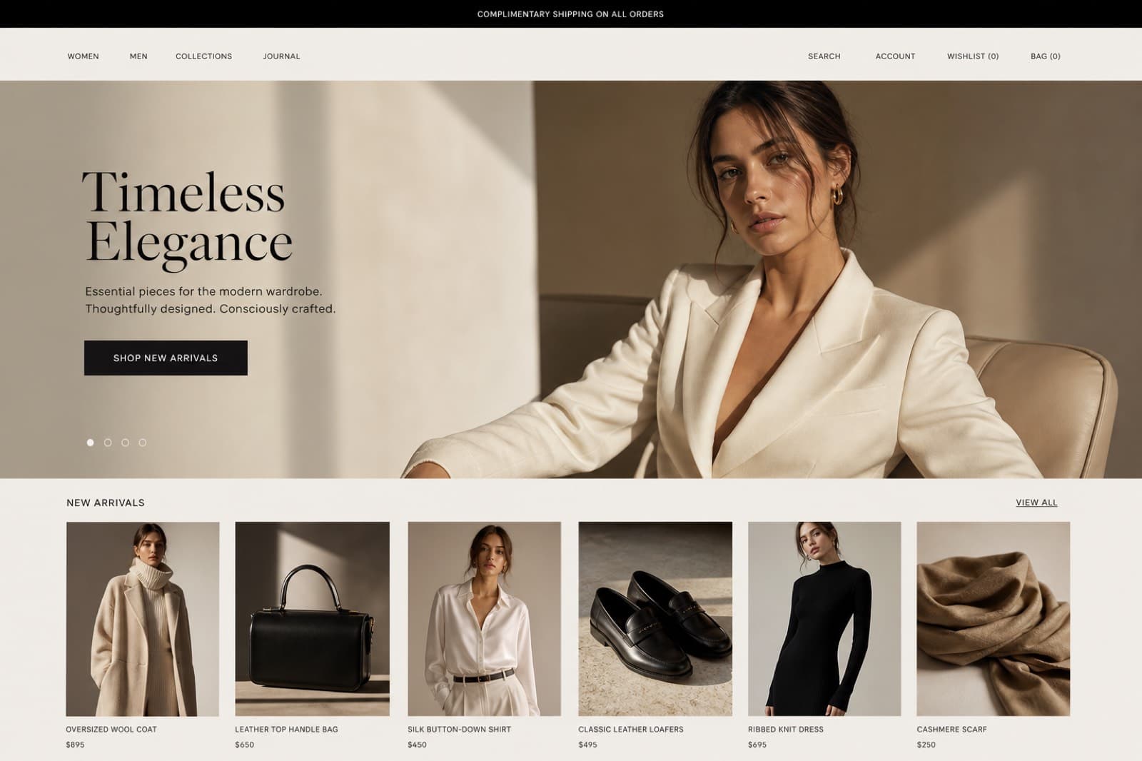 Gulberg Atelier — Luxury Ecommerce Website & Shopify Build